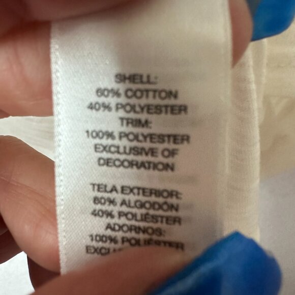 Chico's jacket shirt 2 piece set sz L / 16 100% linen beige tan blazer‎ jacket - Picture 10 of 10